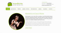 Desktop Screenshot of mundomandarina.com